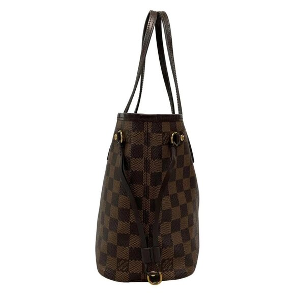 LOUIS VUITTON Neverfull PM Ebene Damier Tote Bag Damier Canvas - Picture 4 of 15